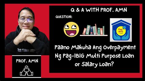 pag-ibig overpayment refund status